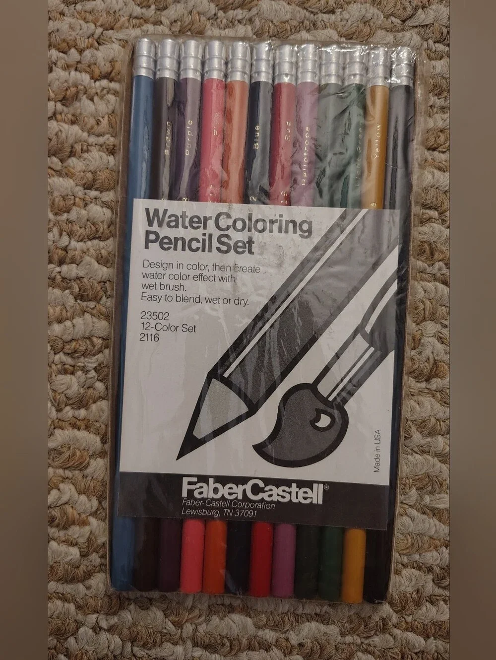 Water Coloring Pencil Set - Multicolor